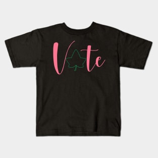 VOTE Ivy Leaf Kids T-Shirt